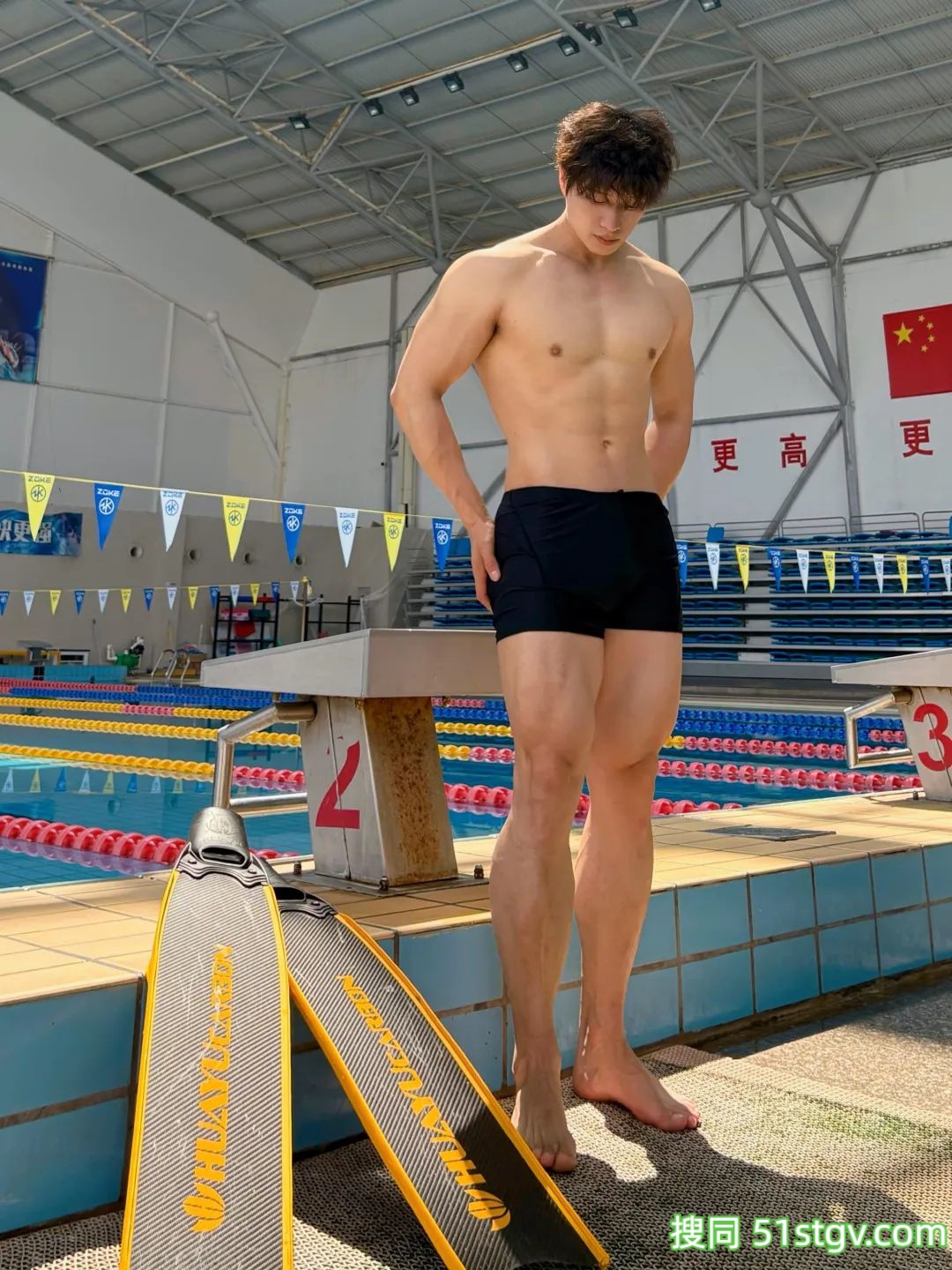 好粗壮，东北男人，游泳运动员-51虹马