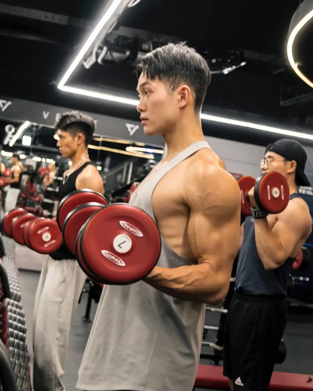 22岁台湾健身模特，炸裂南瓜肩拉丝胸大肌，这肉体谁扛得住？ - 51虹马