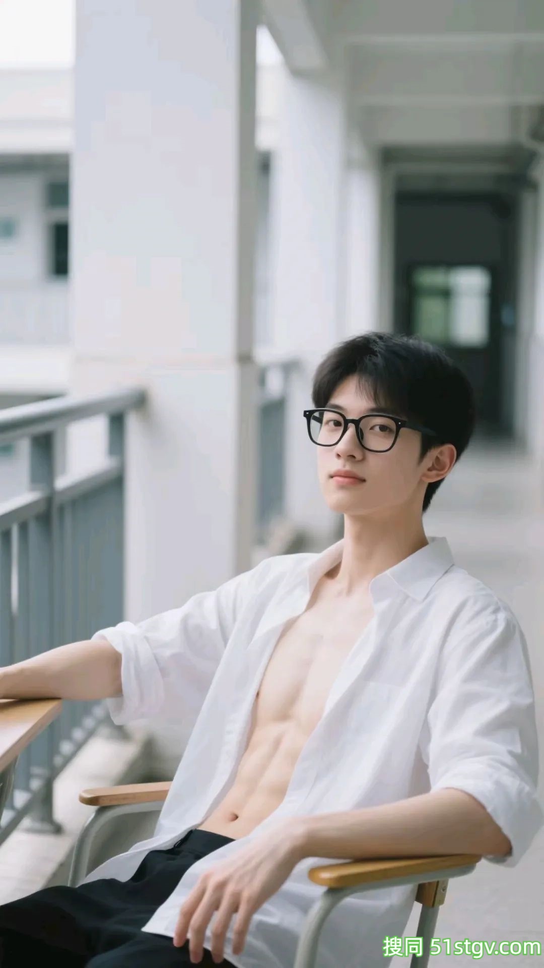 青涩的校草，长得帅还是大学霸 - 51虹马