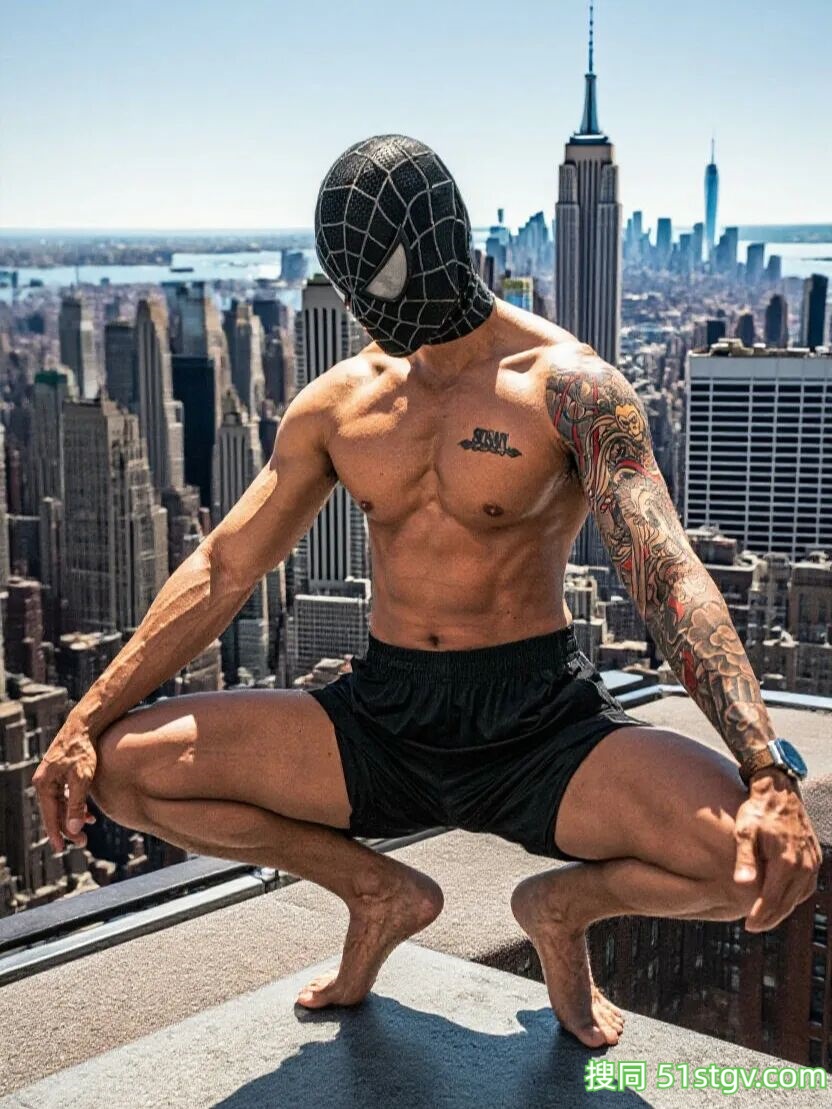 黑蜘蛛+黑皮肌肉，浓郁的荷尔蒙味 - 51虹马