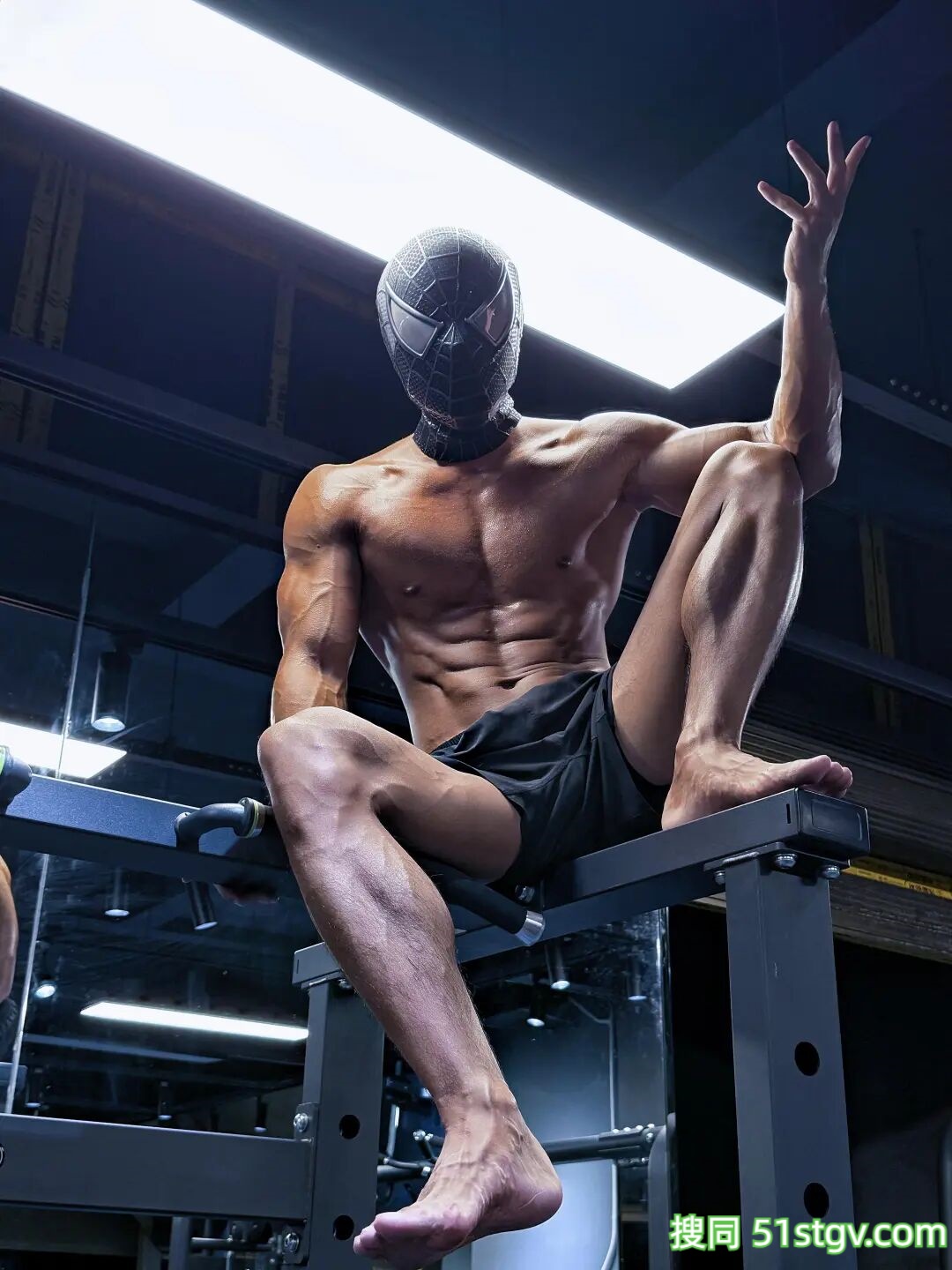 黑蜘蛛+黑皮肌肉，浓郁的荷尔蒙味 - 51虹马