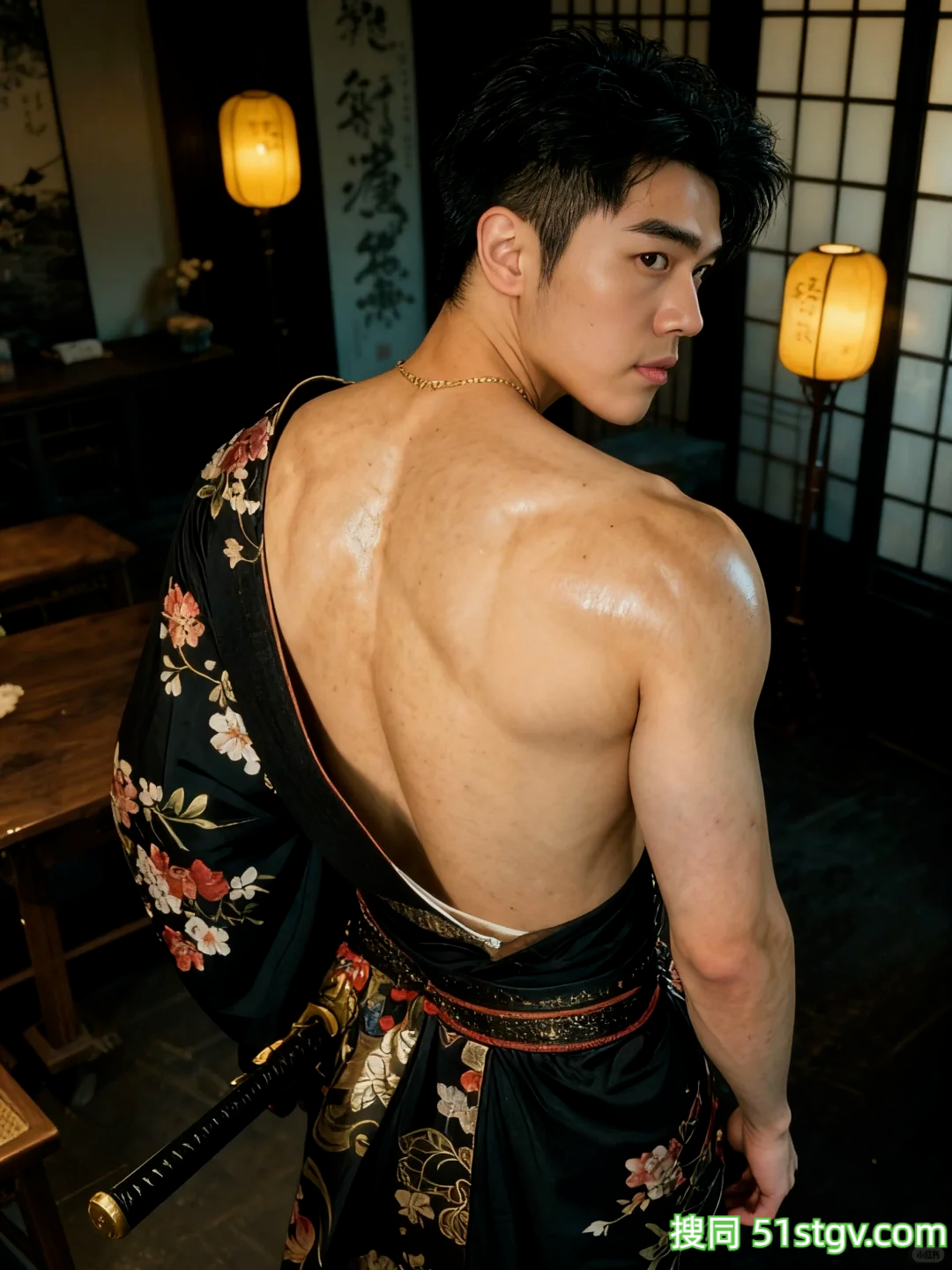 29岁浙江健身博主，奶乎白皮脸蛋，狼狗刚猛纯欲肌肉，这神仙身材直男都心动 - 51虹马