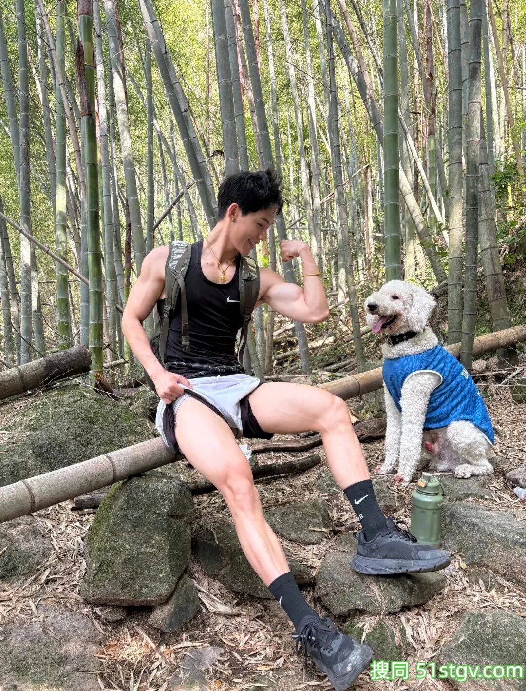 酒店试睡体验师，妥妥阳光大男孩，精致拉丝肌肉线条又欲又苏 - 51虹马