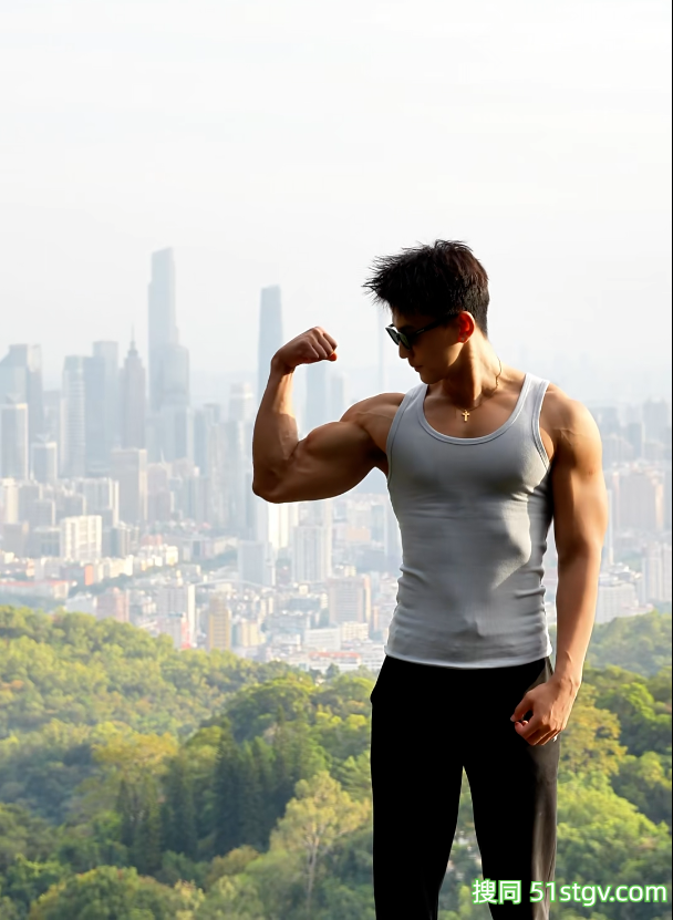 24岁爆炸头潮牌主理人，虎背蜂腰，一身拉丝肌肉刷爆朋友圈 - 51虹马