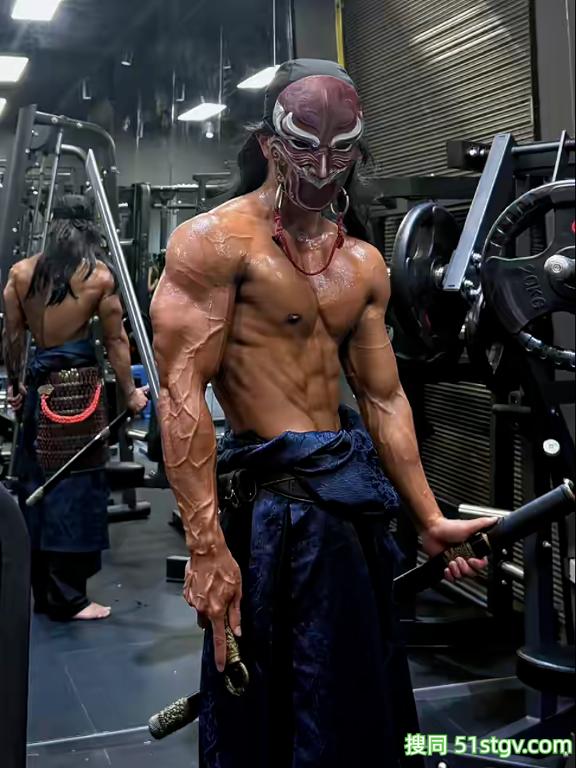 封神！浙江黑皮健身博主，肌肉cos破次元，帅到碾压AI，离谱 - 51虹马